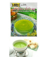 THAI CUSTARD MIX PANDAN FLV. 120G LOBO